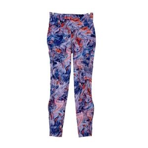 Lululemon Base Pace High-Rise Tight 27" Womens Sz 6 Atmospheric Purple Abstract